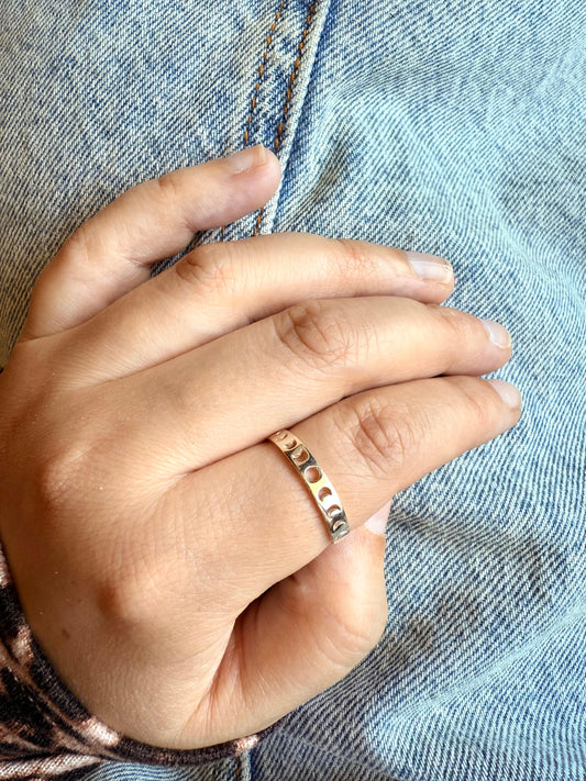 Anillo fases lunares